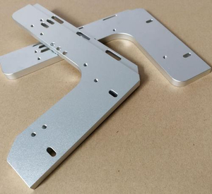 Peças personalizadas de precisão CNC para fresamento anodizado de alumínio